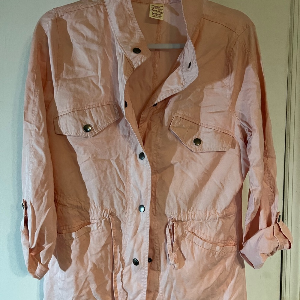 Pretty in pink.   Pink Jacket!!